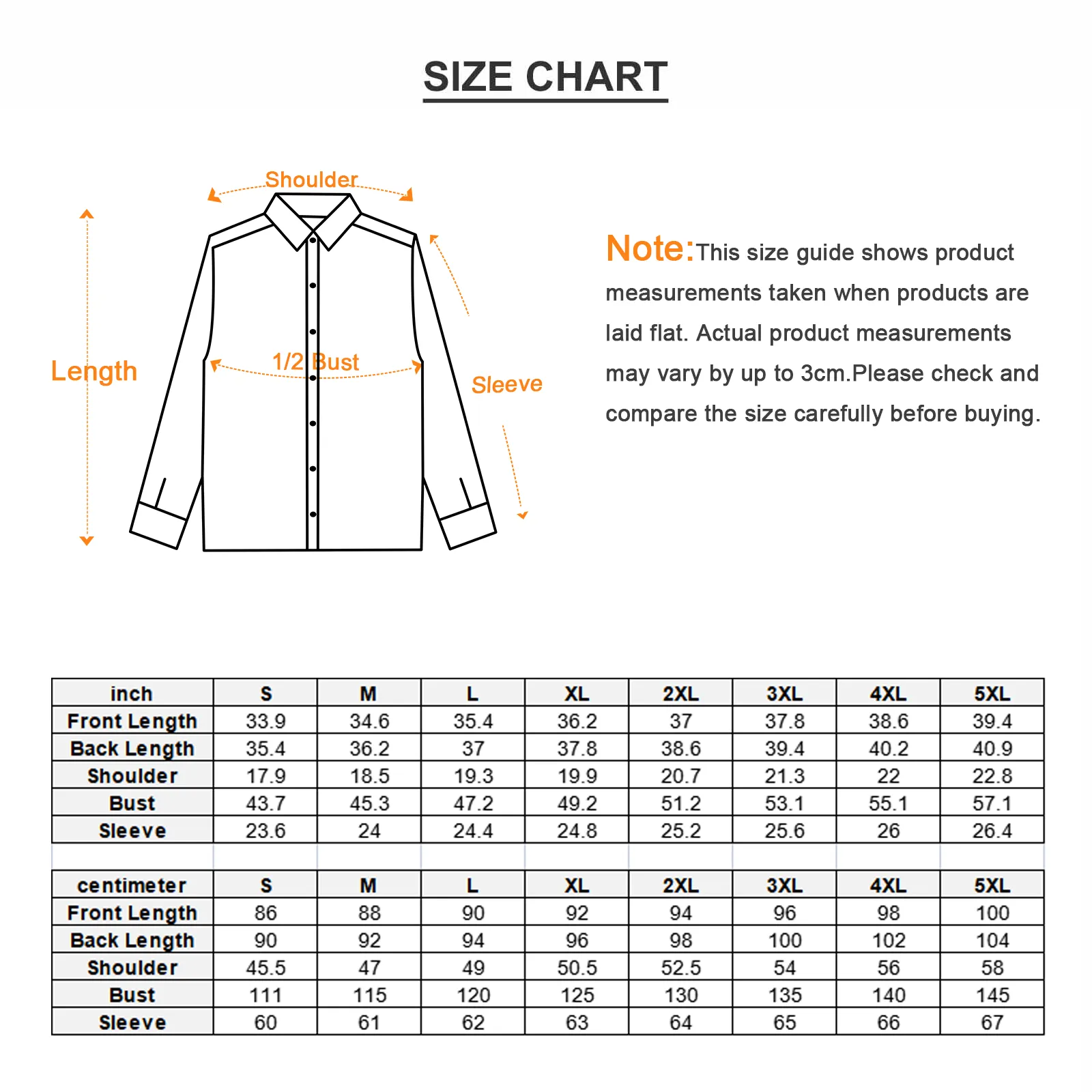 Men's Stand-up Collar Long Shirt