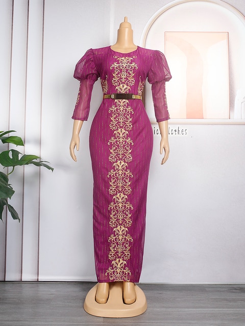 African Women Plus Size Evening Dresses Dubai Turkey Luxury Bead Gown Wedding Party Dress Robe Africaine Femme 2023 Nouveauté