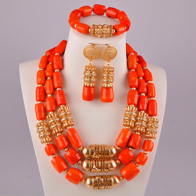 new fashion white coral jewelry set nigeria wedding coral beads african jewerly sets for women