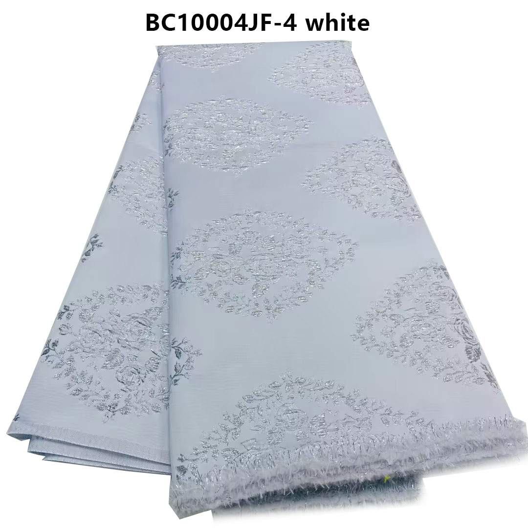 Fashion Nigerian Aso ebi uniform 3d flower embroidery lace fabric BC10004JF