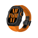Black border+orange strap