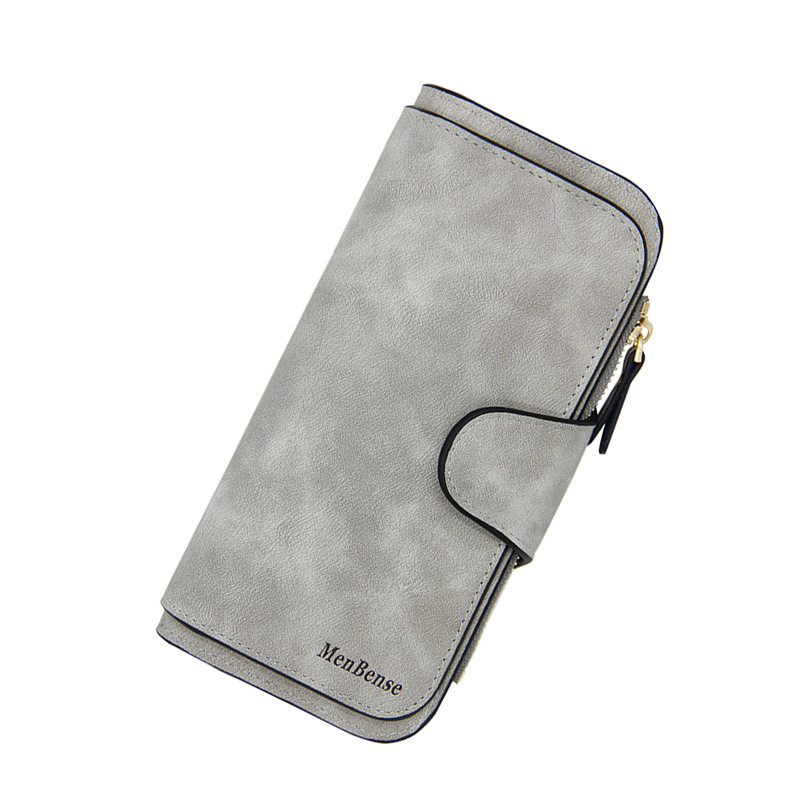 Portofel lung din piele de vaca ceara ulei