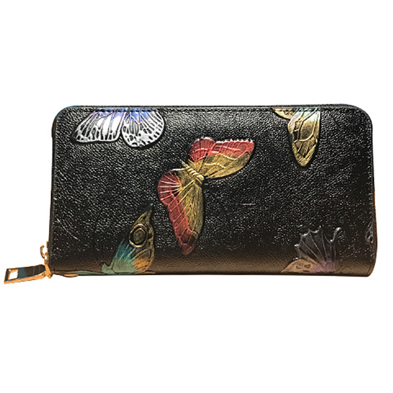 NOVINKA - Peněženka z dlouhé telecí kůže