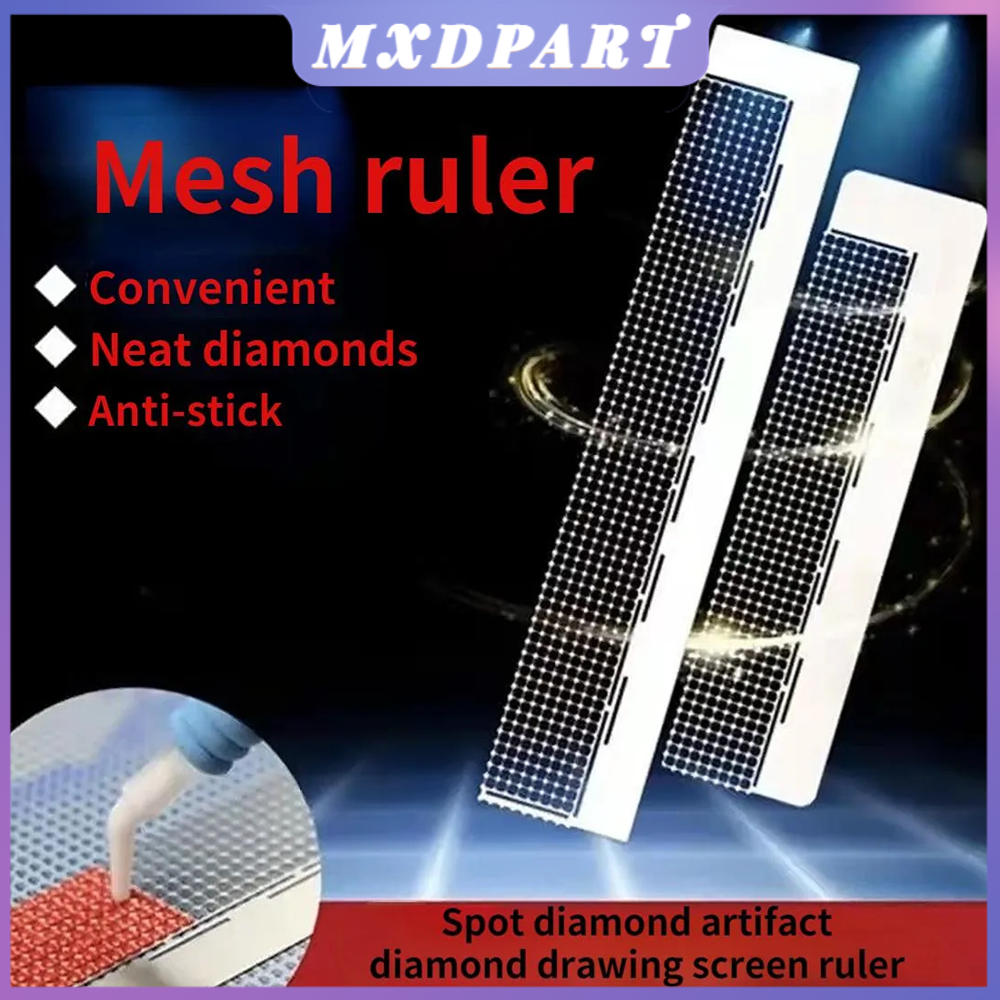 Nail Art Ruler Flexible Measuring Ruler for Irregular Shaped Diamond, –  YepDear