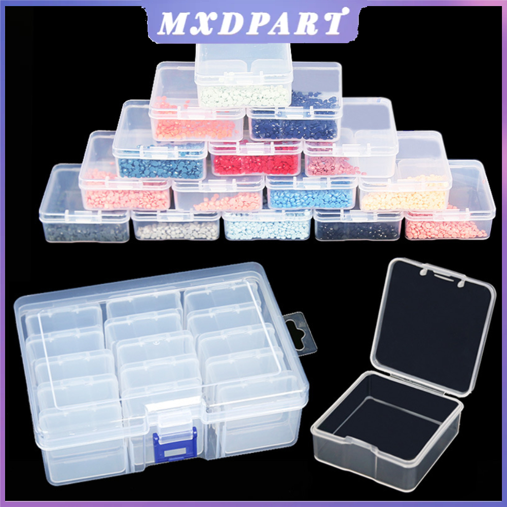 Plastic Storage Box Diamond Painting Kits Nail Art - Temu