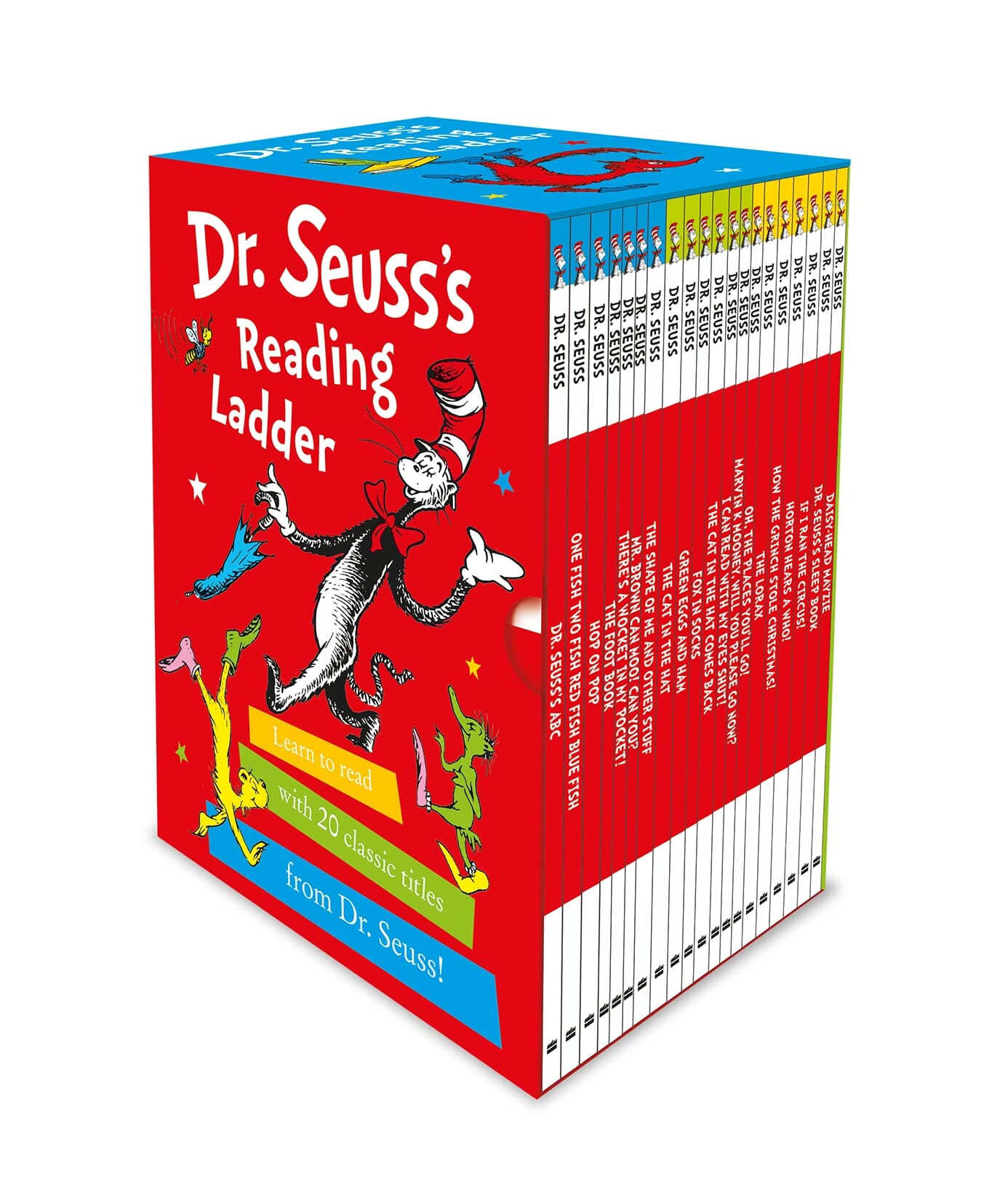 Dr. Seuss's Reading Ladder Learn To Read 20 Books Collection Box set