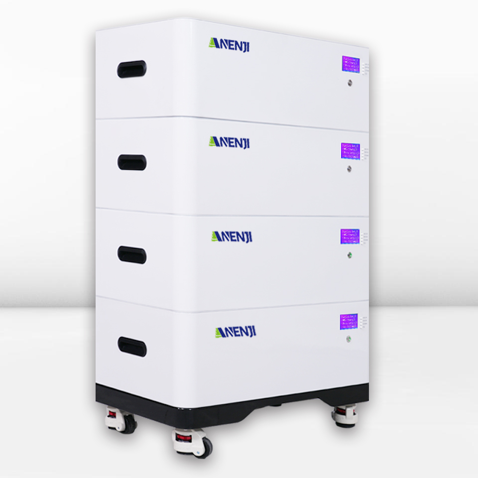 ANENJI 51.2V 200AH LiFePO4 10Kwh/20kwh/30kwh/40kwh Stackable Battery Built-in BMS-ANENJI