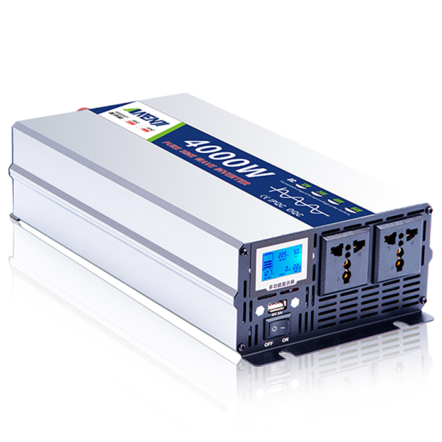 ANENJI Pure Sine Wave Inverter DC 4000W 12V 24V 48V AC 220Vac Power 3000W Car Inverter Converte with LED Display-ANENJI