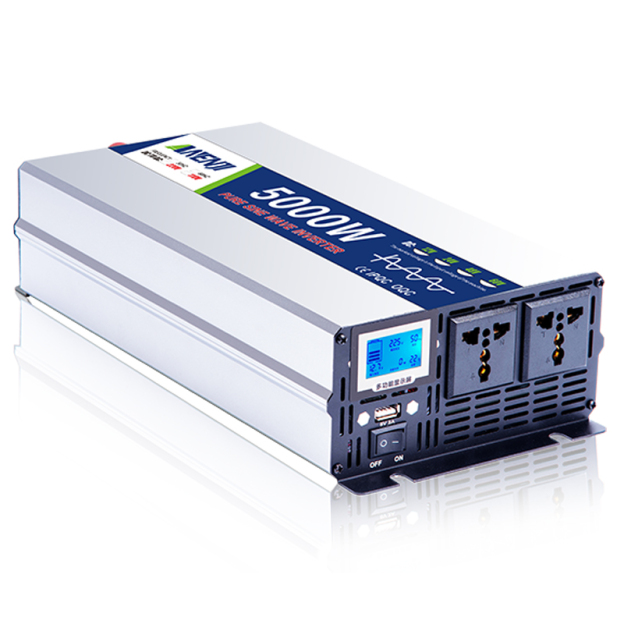 ANENJI Pure Sine Wave Inverter DC 5000W 12V 24V 48V AC 220Vac Power 3000W Car Inverter Converte with LED Display-ANENJI