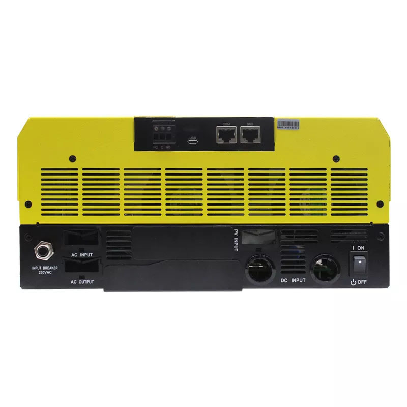 ANENJI 6KW 48V MPPT Hybrid Grid Tie Solar Inverter Dual Outputs Built-in WIFI BMS Support-ANENJI