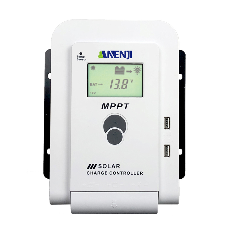 ANENJI MPPT Solar Charge Controller 40A/60A 12V/24V Auto 100Vdc USB Port LCD Display