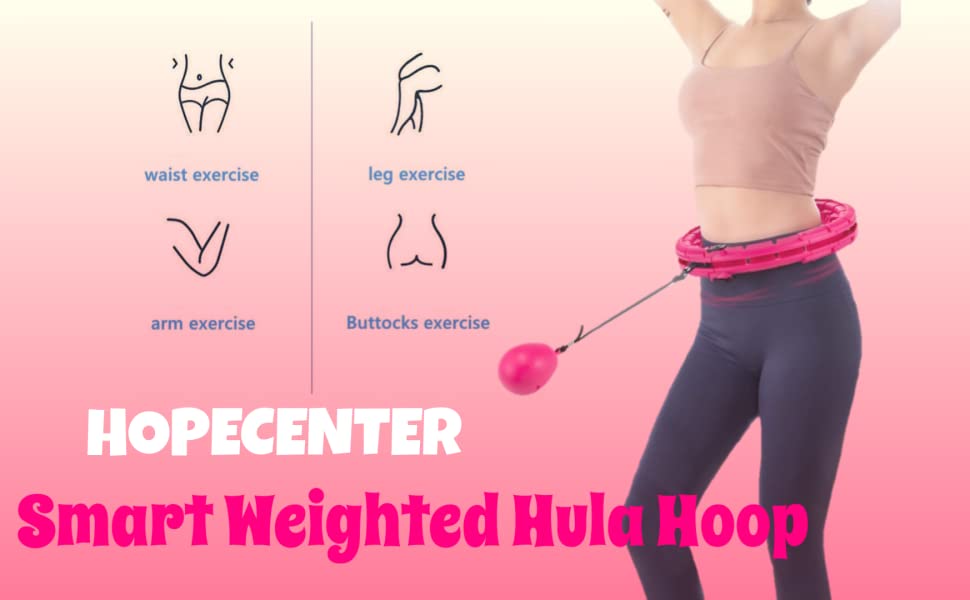 smart weighted hula hoop