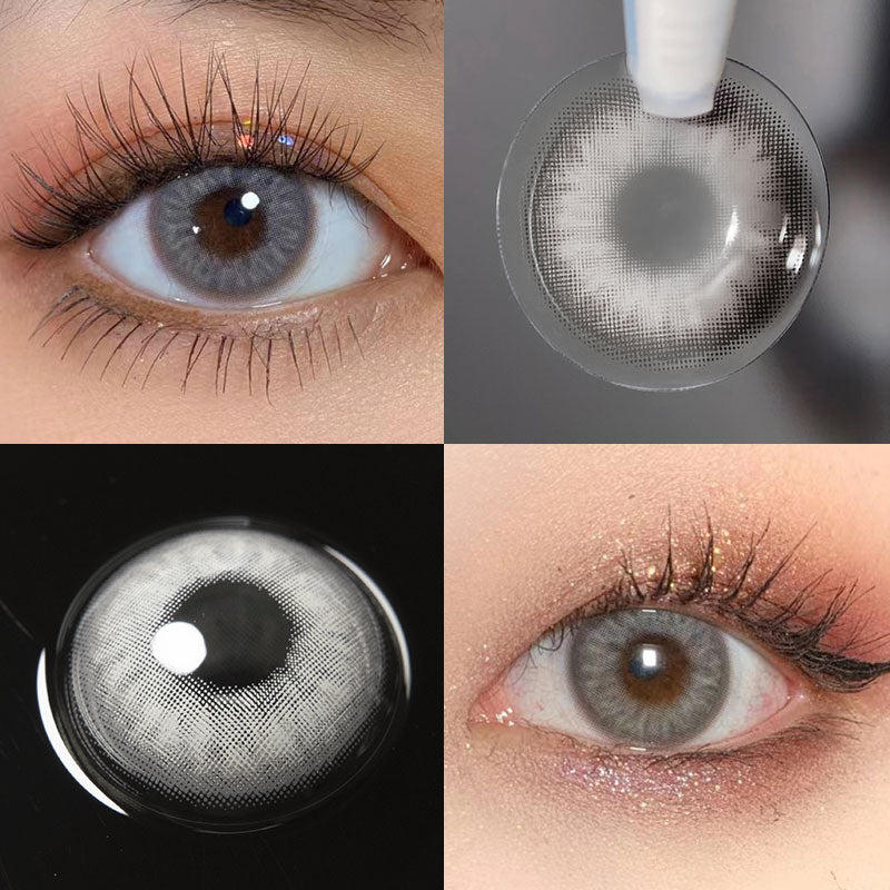 Unibling Diamond Grey Colored Contacts (Yearly)-unibling