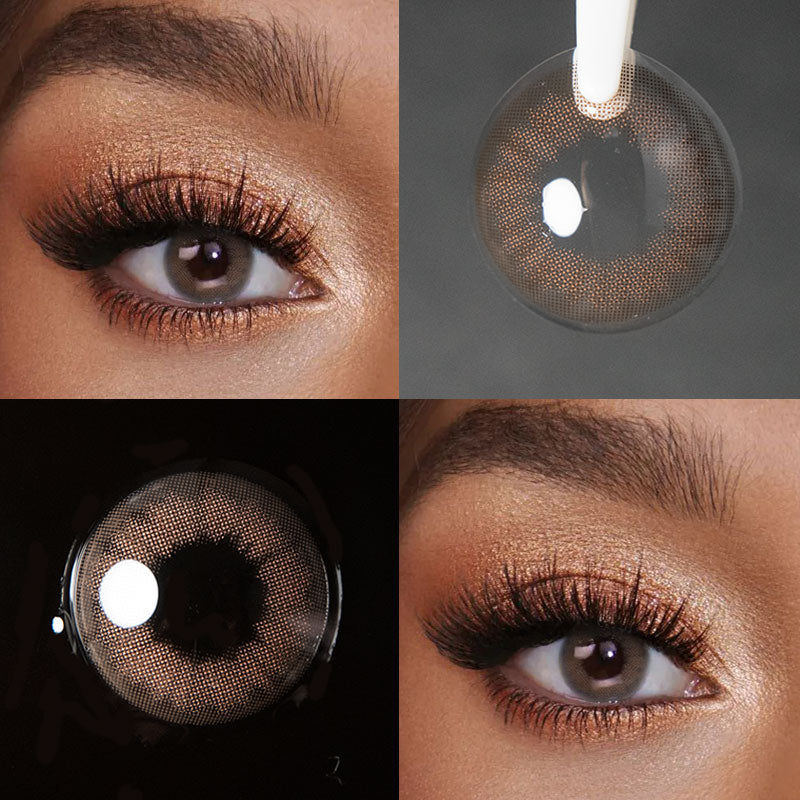 Unibling Pomelo Tea Rose Colored Contacts (Yearly)-unibling