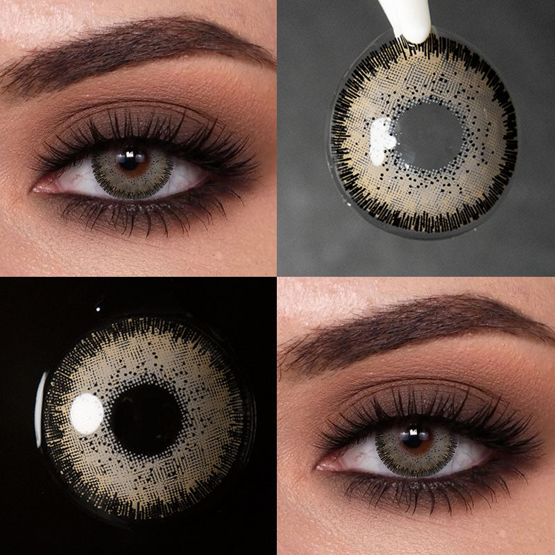 Hazel Colored Contacts Your Demeanor with Comfort