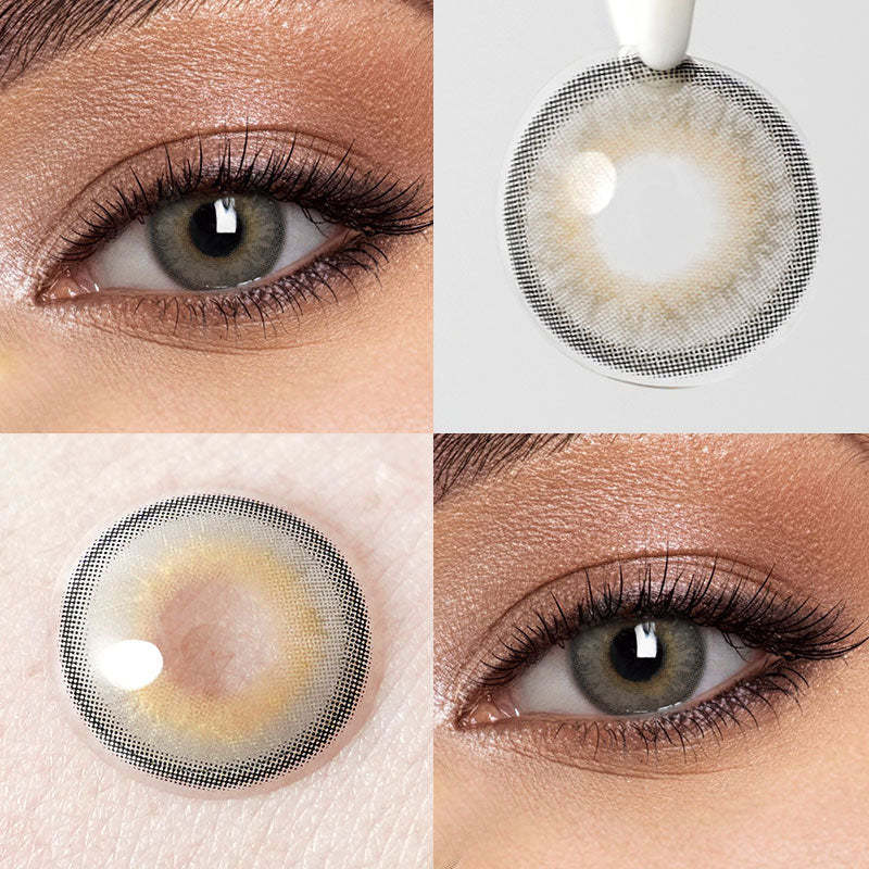 Himalaya Grey Colored Contacts - Sparkle with Mysterious Charm