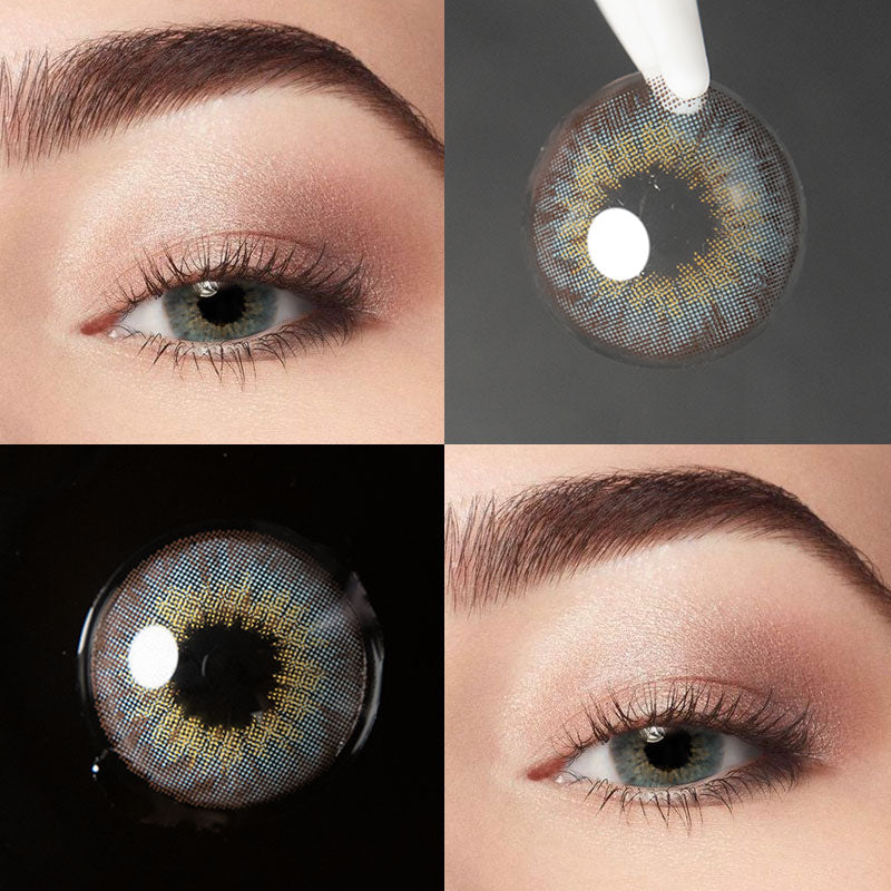 Barbie Grey Contacts - Unibling's Doll Eyes Look