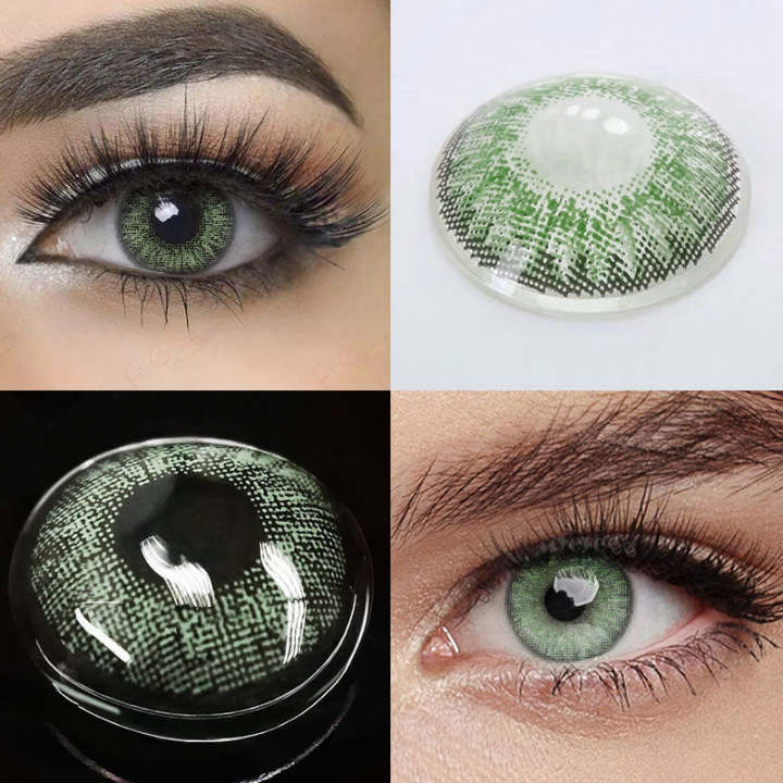 Pure Green Contacts - Sapphire Green Lenses for Stunning Eyes