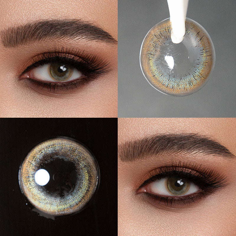 Unibling Single Malt Brown Colored Contacts (Yearly)-unibling