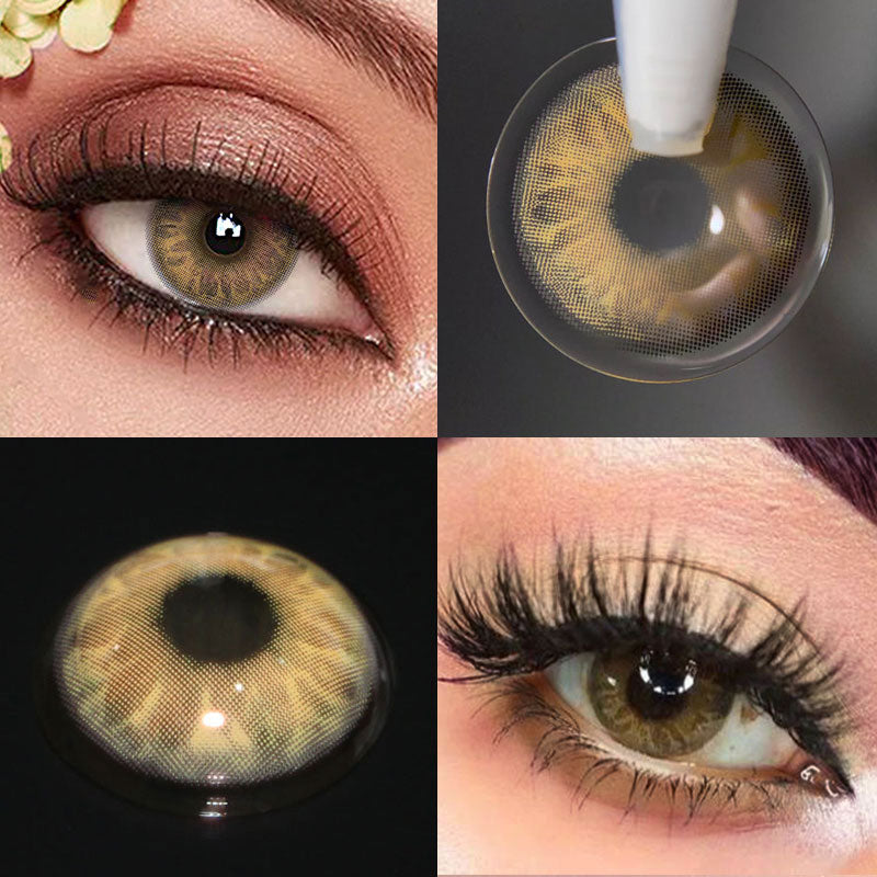 Flash Sale Unibling Gem Brown Colored Contacts (Yearly)-unibling