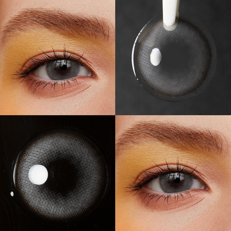 Unibling Saturn Gray Colored Contacts (Yearly)-unibling