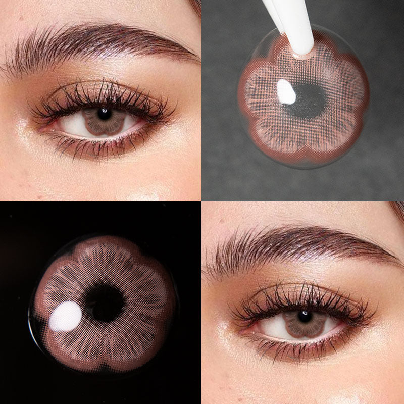 Unibling Sakura Red Colored Contacts (Yearly)-unibling