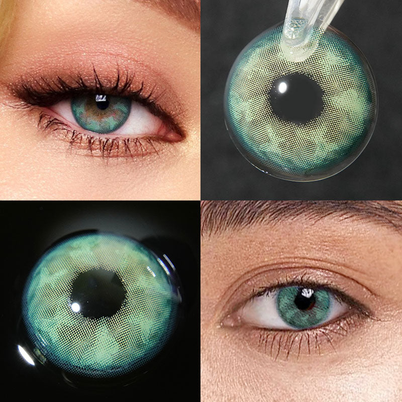 Unibling Monet Green Colored Contacts (Yearly)  Colored contacts, Contact  lenses colored, Green colored contacts