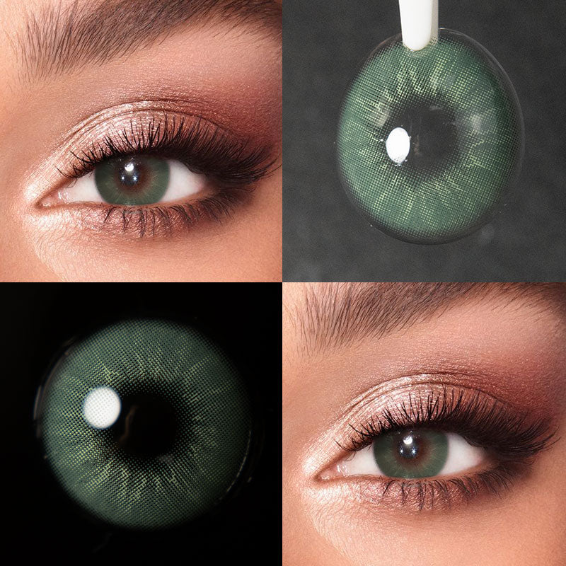 Unibling Eros Green Colored Contacts (Yearly)-unibling