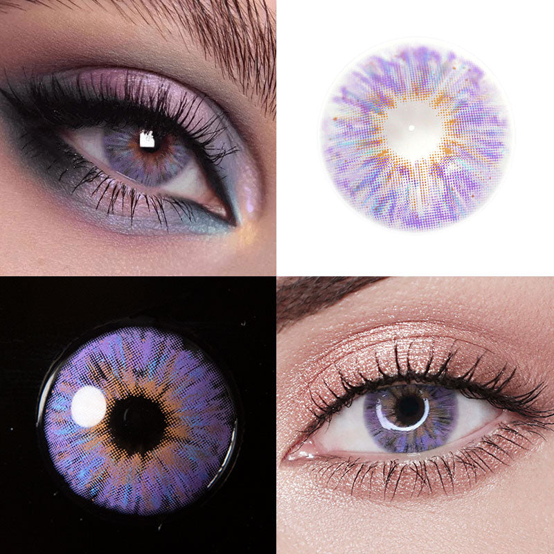 Unibling Monet Purple Colored Contacts (Yearly)-unibling