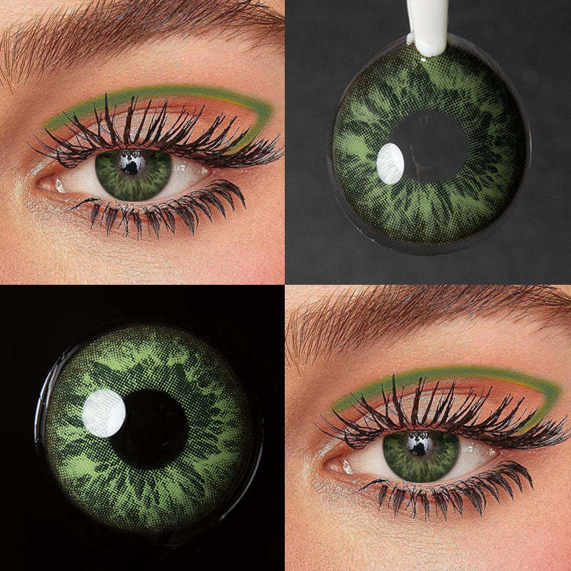 Marble Green Contacts Enhance Your Eyes with Unibling