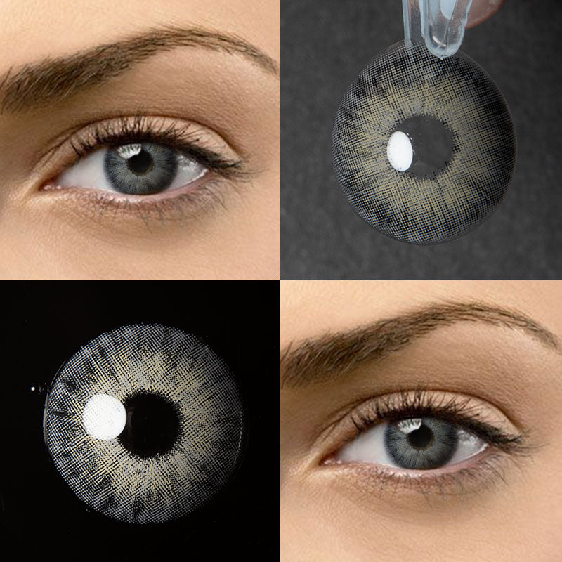 Unibling Jupiter Black Colored Contacts (Yearly)-unibling