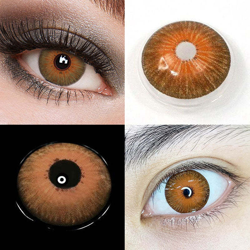 Hazel Colored Contacts Give You Enviable Natural Hues