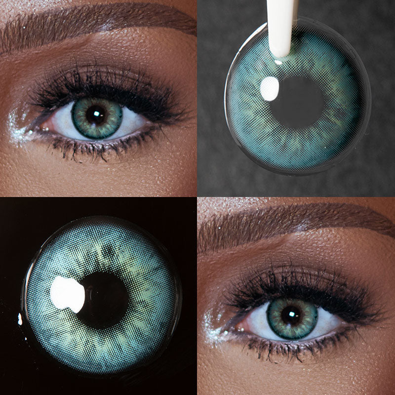 Unibling Uranus Blue Colored Contacts (Yearly)-unibling