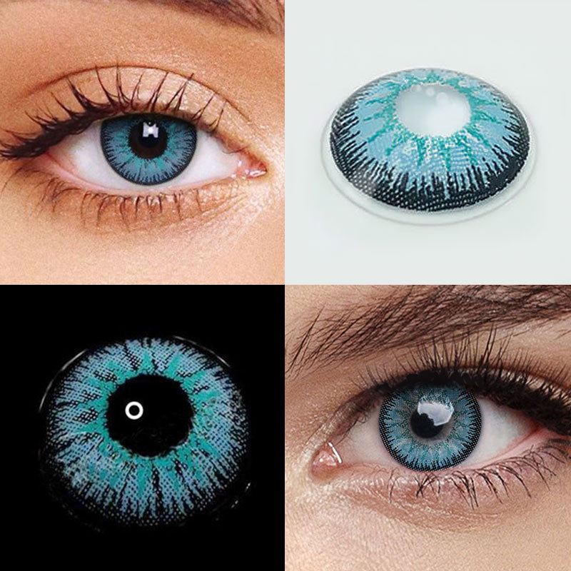 Unibling Vika Blue Colored Contacts (Yearly)-unibling