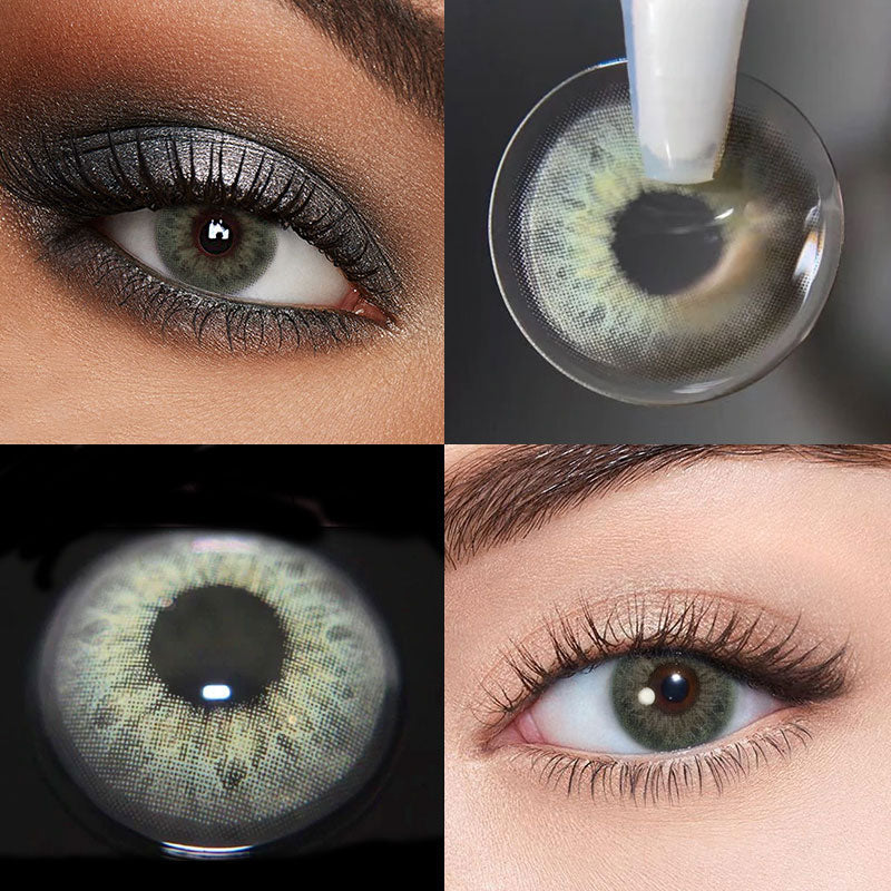 Unibling Mermaid Green Colored Contacts (Yearly)-unibling