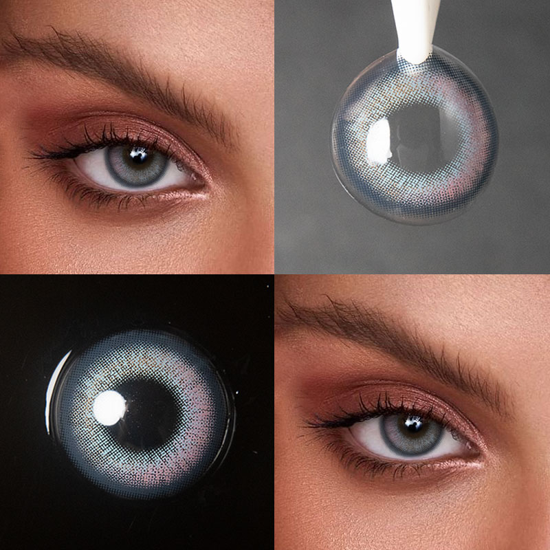 Unibling Illusion Blue Colored Contacts (Yearly)-unibling