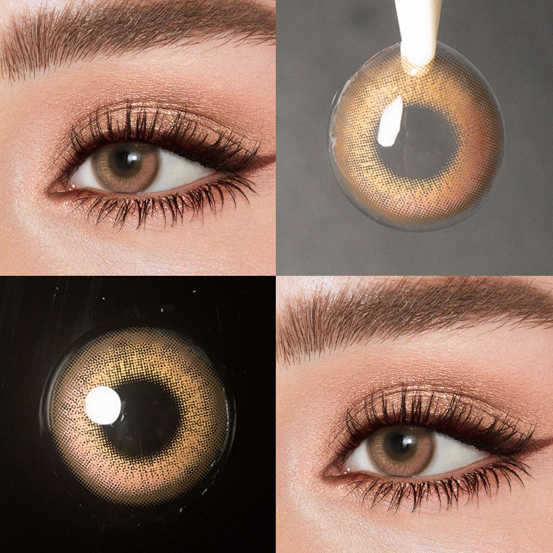 Unibling Illusion Brown Colored Contacts (Yearly)-unibling
