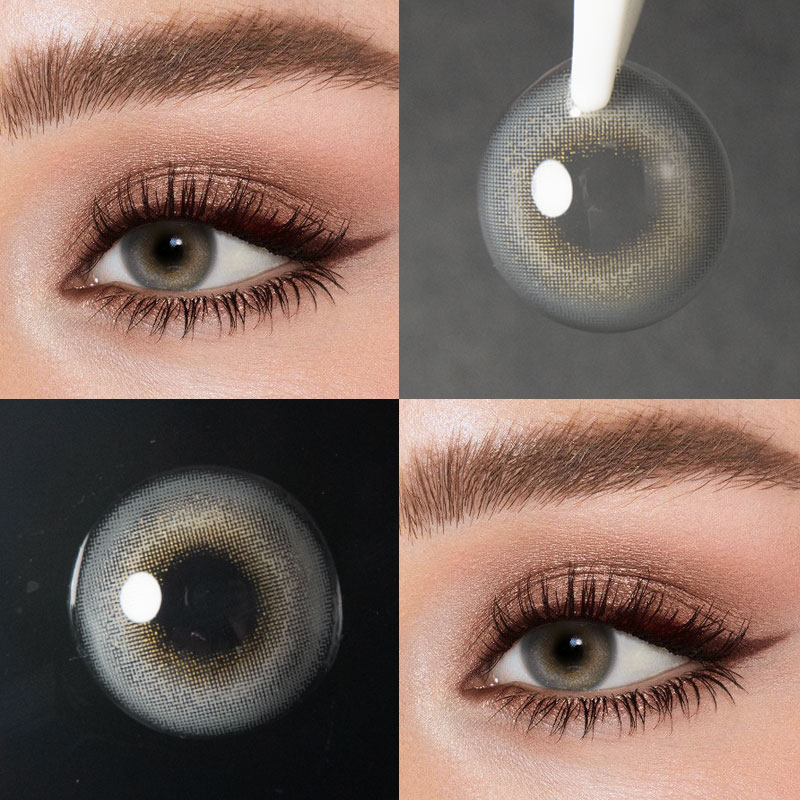 Unibling Satellite Grey Colored Contacts (Yearly)-unibling
