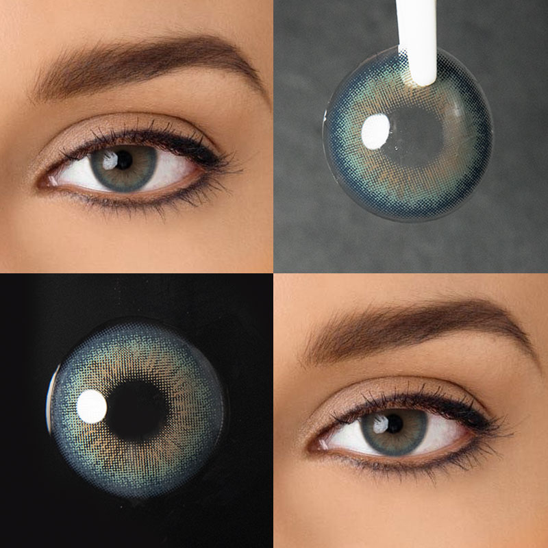 Unibling Galaxy Blue Colored Contacts (Yearly)
