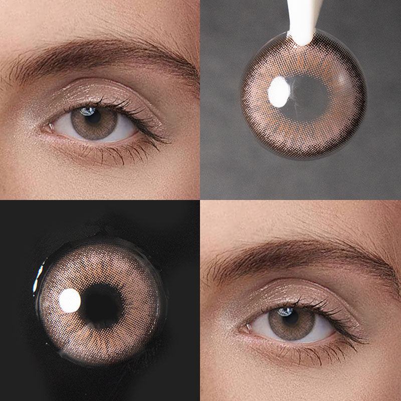 Unibling Galaxy Brown Colored Contacts (Yearly)