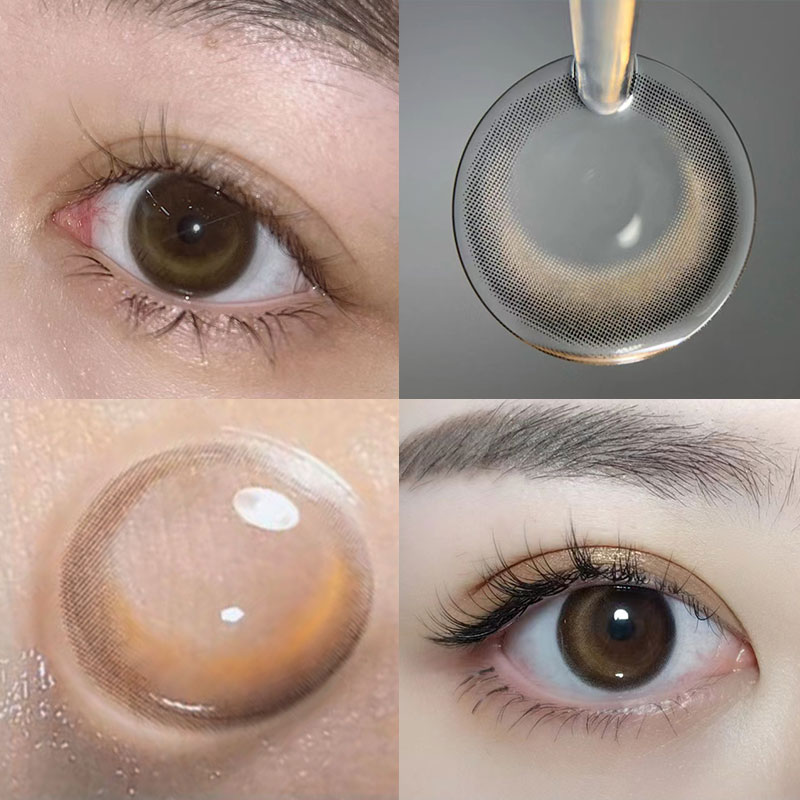 Unibling Halfmoon Gloss Colored Contacts (Yearly)-unibling