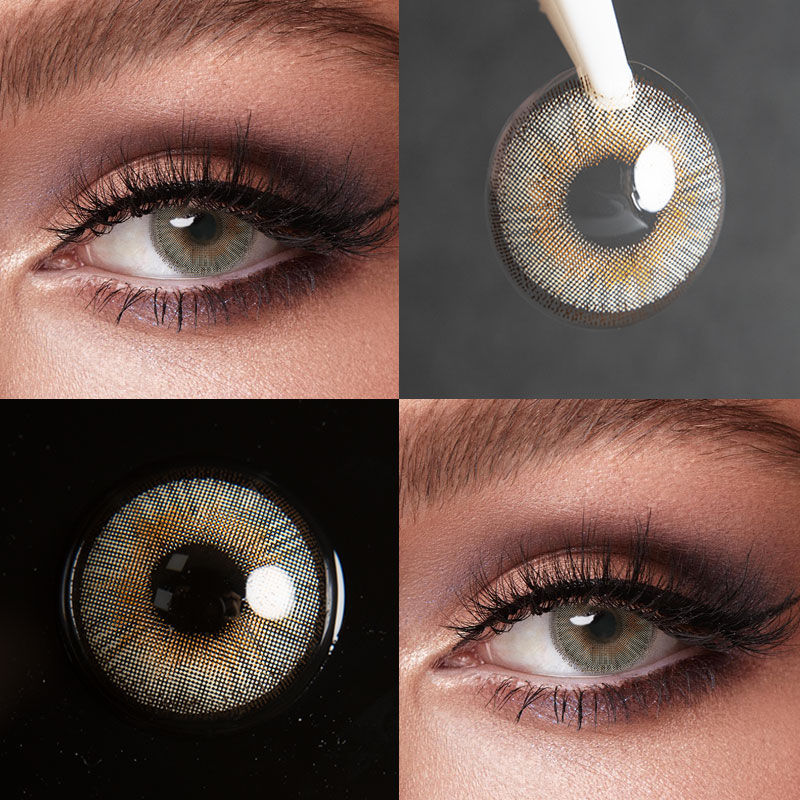 Unibling Hazel Salt Lake Colored Contacts (Yearly)