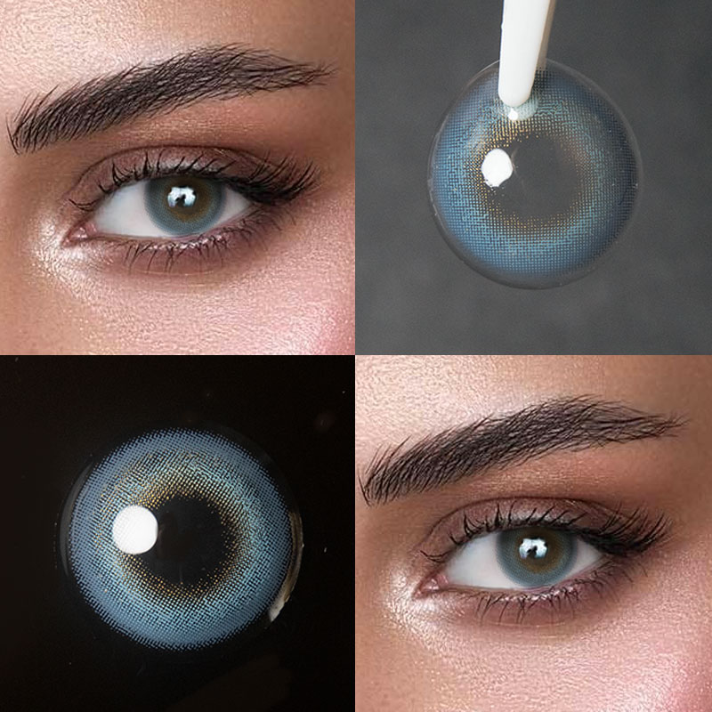 Unibling Satellite Blue Colored Contacts (Yearly)