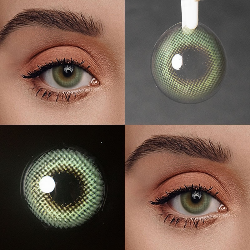 Unibling Satellite Green Colored Contacts (Yearly)-unibling