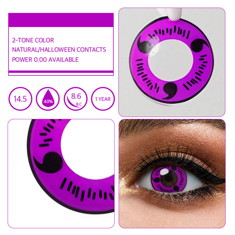 Unibling Magatama Rinnegan Colored Contacts (Yearly)-unibling