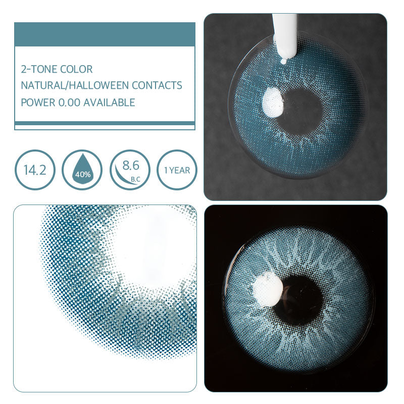 Unibling Steel Velvet Colored Contacts (Yearly)-unibling