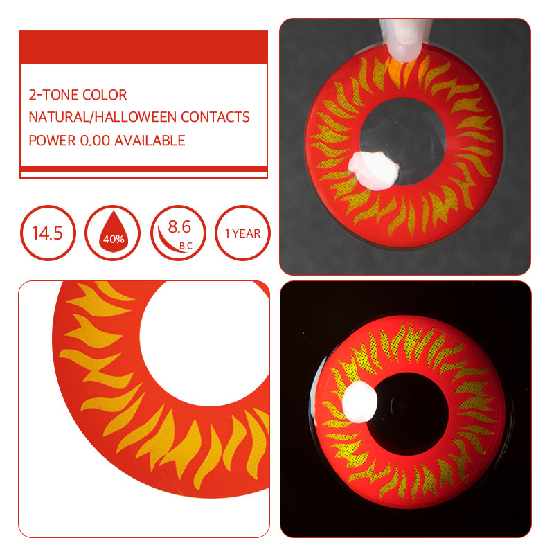 Unibling Wolf Eyes Colored Contacts-unibling