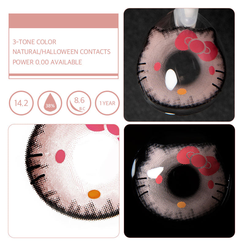 Unibling Kitty Colored Contacts Yearly)-unibling