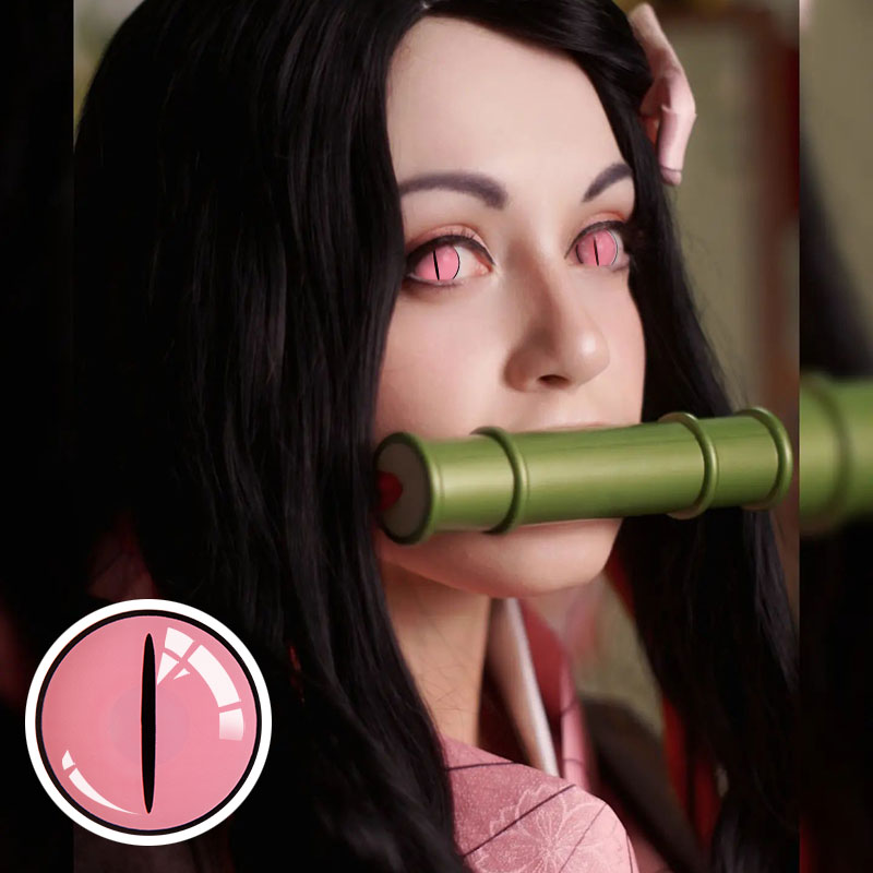 Unibling Demon Slayer Kamado Nezuko Colored Contacts-unibling