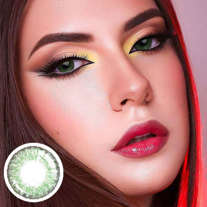 Pure Green Contacts - Sapphire Green Lenses for Stunning Eyes